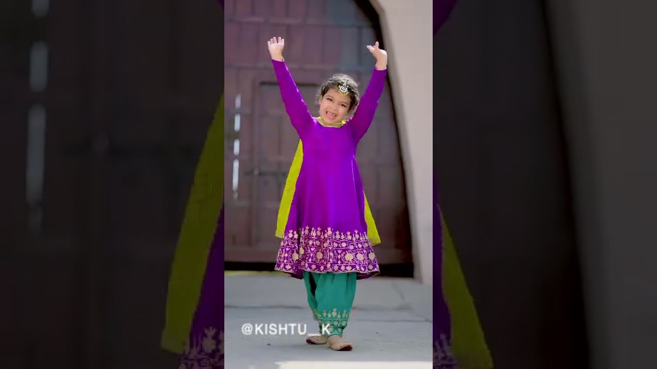 KIDS GIRLS READY MADE RAYON EMBROIDED KURTI WITH SHARARA PANTS PUNJABI SUIT  | Shopee Malaysia